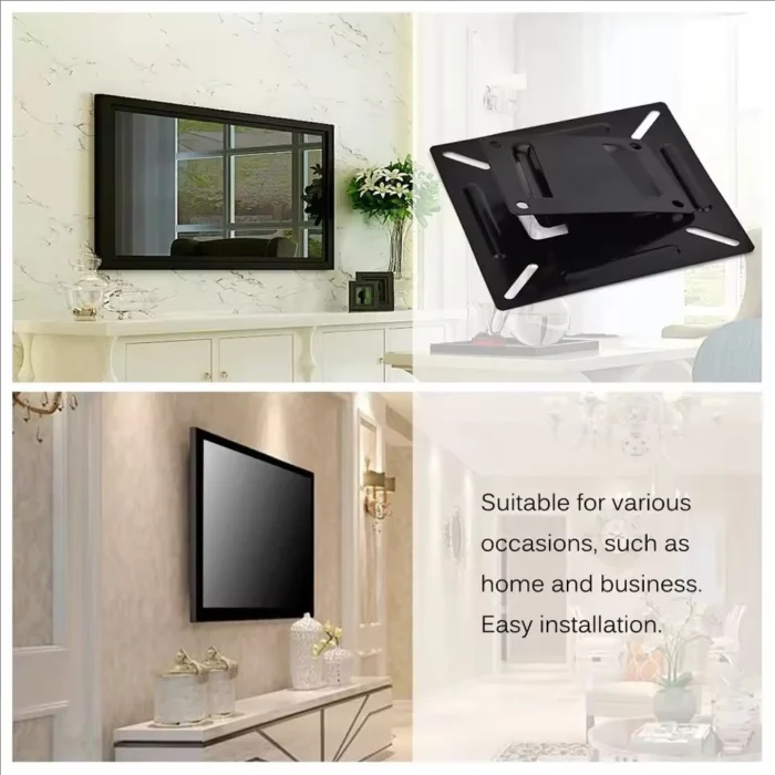 Suporte para TV de parede, monitor LCD LED, tela plana para PC, VESA 75, 100, 12-24" - Image 6