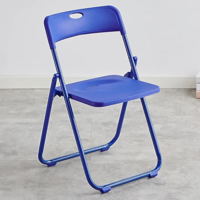 Home Office Conference Chair Wedding Banquet Party Events Chairs White Folding Foldable Chair - Image 4