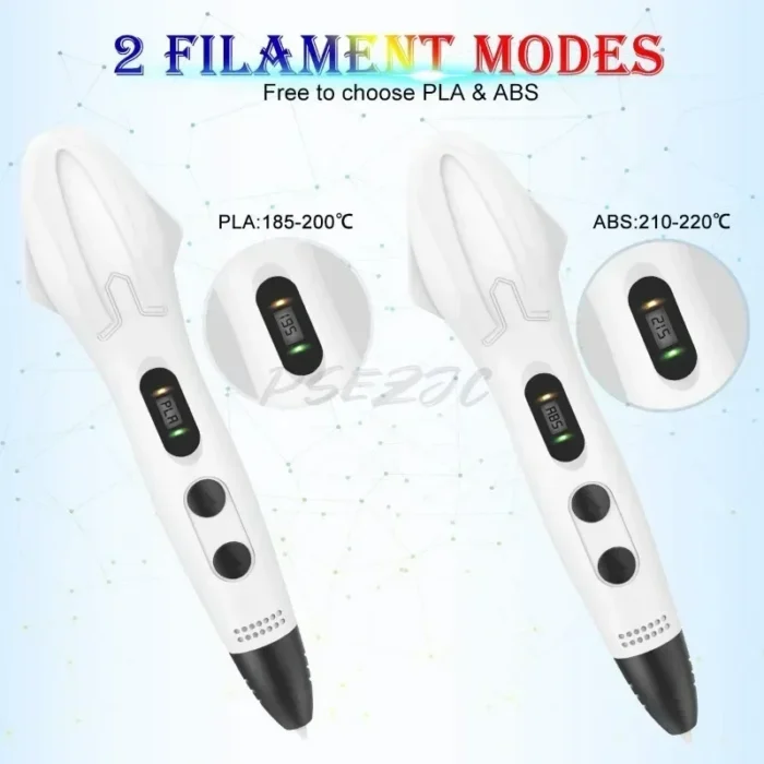 3D Printing Pen High-temperature Version Graffiti Pen Toy Birthday Gift Set Environmentally Friendly Easy To Operate - Image 2