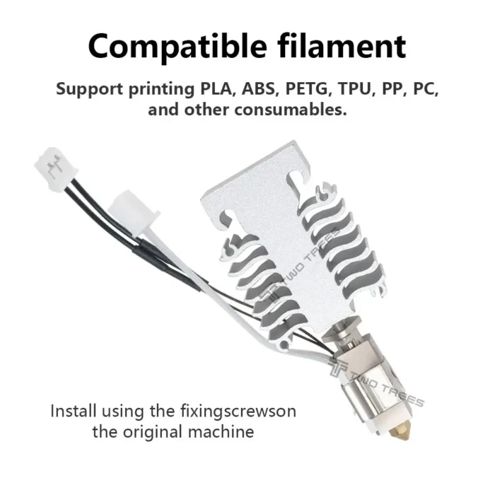 Upgrade Hotend Kit For Creality Ender 3 V3 SE Hot End 24V 60W Ceramic Print Head Bimetallic Throat 3D Printer Parts - Image 2