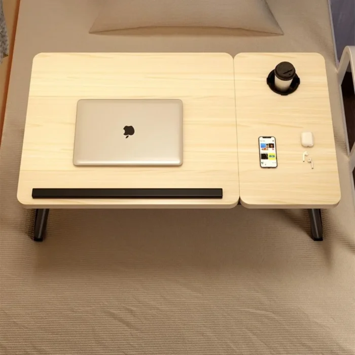 Dormitory Lazy Small Tables Board Computer Small Table Lifting Folding Bedroom Home Student Writing Table Dormitory Household - Image 3