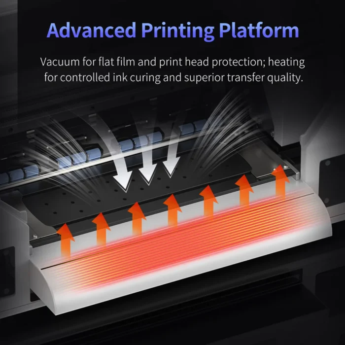 A1+ DTF Printer XP600 Dual Head Transfer Printer For T-shirts jeans Direct Printing Machine 24Inch 2XP600 Head A1 DTF Printere - Image 5