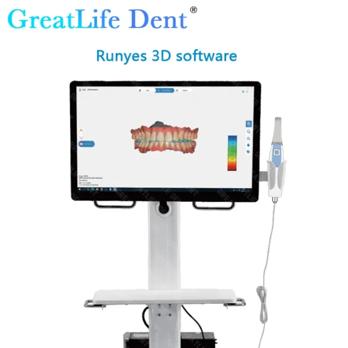 GreatLife Dent Dental Version 3.0 Pro Intraoral 3D Scanner 3D with Free Software CAD CMD Orthodontic Restoration CE ISO Approved - Image 6