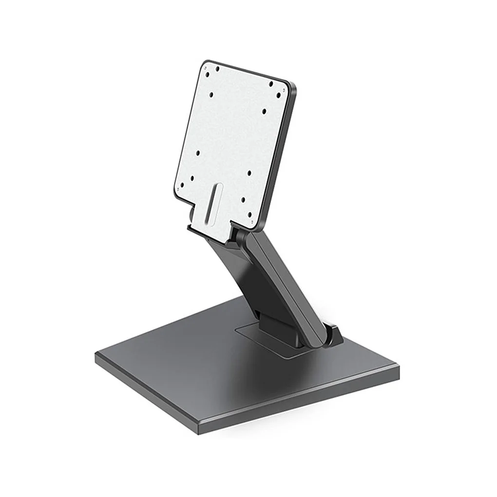 Computer Monitor Stand Bracket 75*75mm VESA Desktop Foldable PC LCD Mount Holder Upright Hanger Computer Support for 14-24 Inch