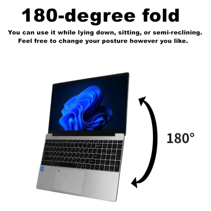 QMDZ 15.6" Laptop Computer Intel Celeron N5095 Notebook PC 16GB 32GB Ram 128GB-2TB SSD Office Study PC Windows 11 1080P Laptops - Image 5