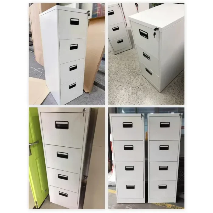Commercial Modern Office School Furniture Storage A4 FC Files Vertical Multi Drawers Metal File Cabinets Steel Filing Cabinet - Image 6