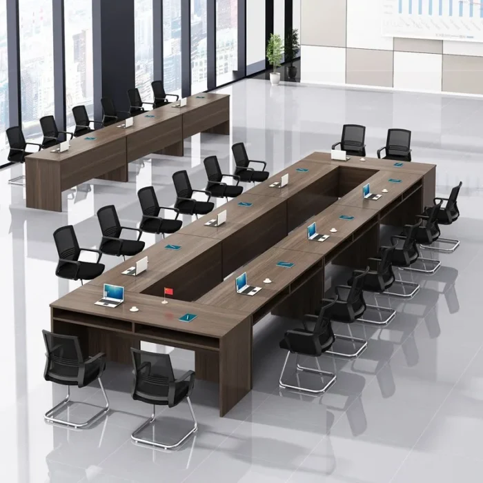 120cm 140cm 180cm Long Conference Table Simple Modern Large Conference Room Negotiation Office Furniture Simple Lectern Tables
