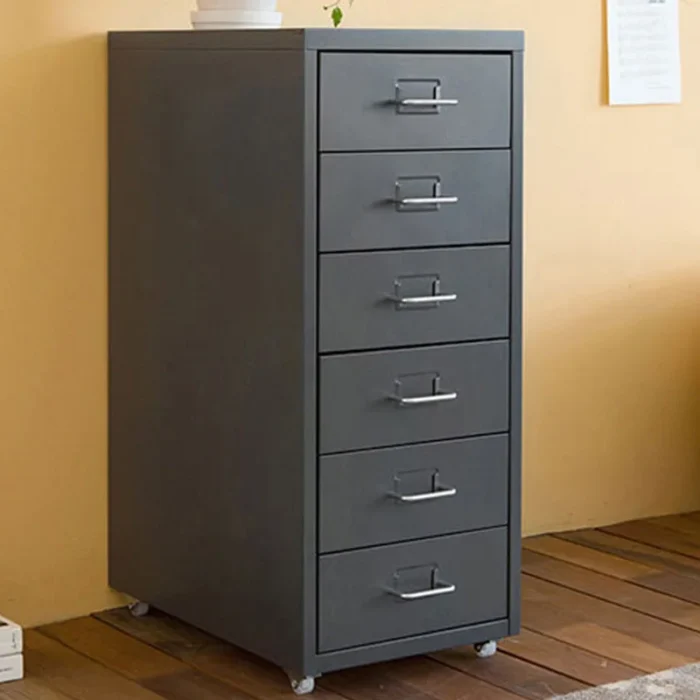 Cream Helmer Storage Drawer Cabinet Simple Multi-layer Drawer Cabinet Modern Simple Locker Under Table Bedroom Cabinet Zero - Image 3