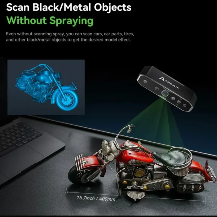 Creality CR-Scan Otter Portable Upgraded Handheld 3D Scanner 0.02mm Accuracy High Efficiency 20fps Speed Scanning Anti-shaking - Image 3