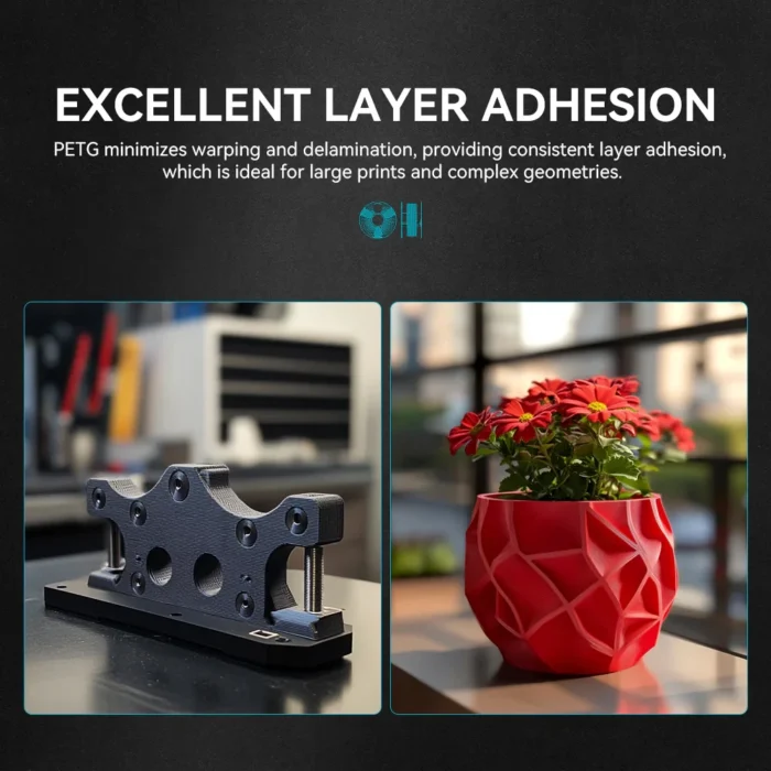 Original SUNLU PETG 3D Printer 1.75mm 1KG Filament Removable Cable Reel Multiple Colors High Transparency for 3D Printing Gift - Image 5