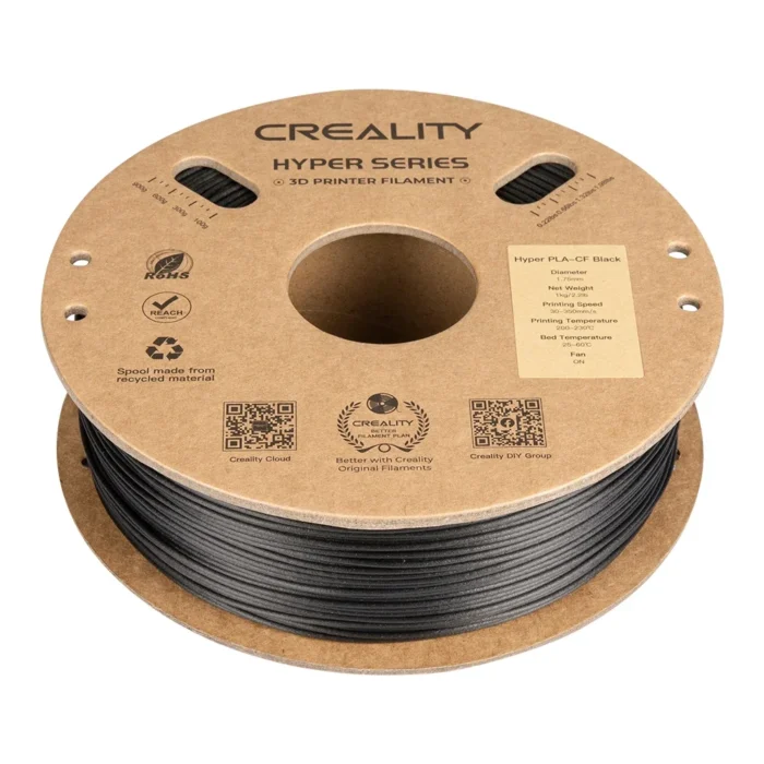 Creality 1.75mm 1kg Hyper PLA-CF K1C K1 Max 3D Printer Filament Matte Finish 3D Printing Materials Print Speed Up To 300mm/s - Image 3