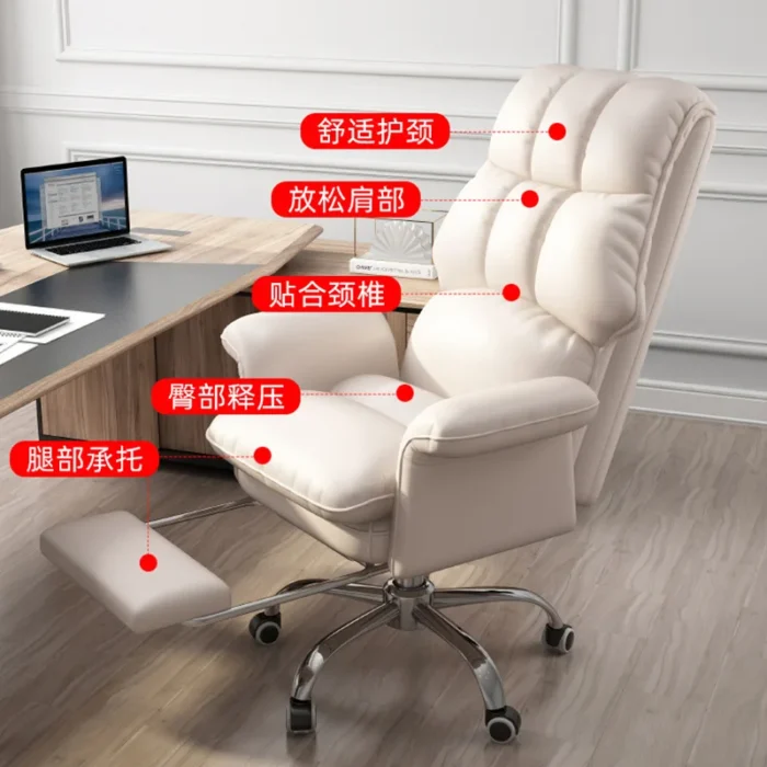 IHome Computer Chair Office Chair Gaming Chair Back Lift Swivel Chair Comfortable Sedentary Boss Chair Sofa Seat New Hot 2025 - Image 4