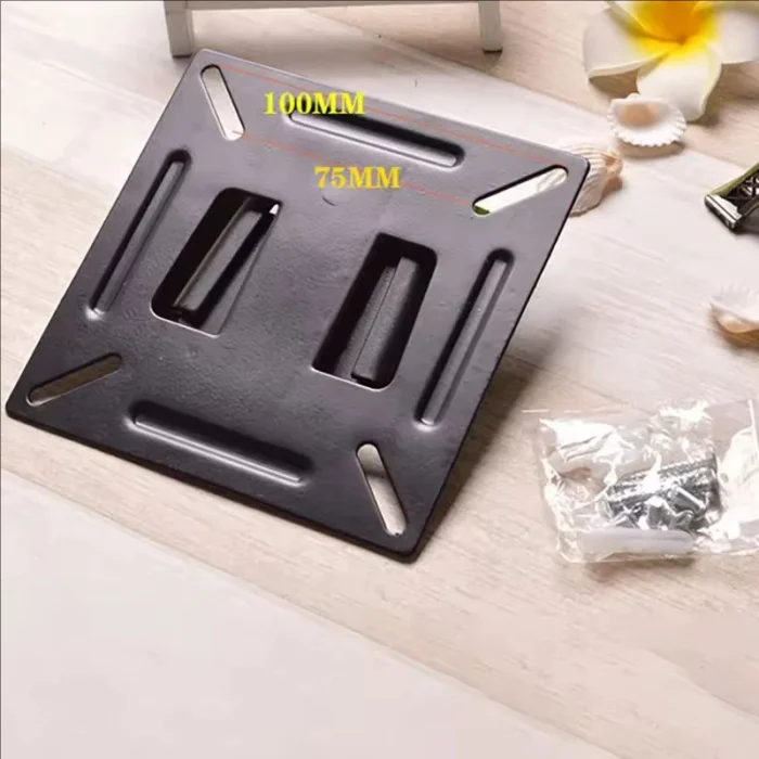 Suporte para TV de parede, monitor LCD LED, tela plana para PC, VESA 75, 100, 12-24"