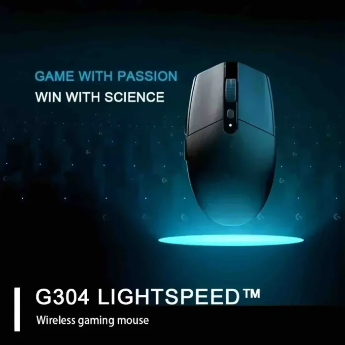 G304 Computer Gaming 2.4G Wireless Mouse Ergonomic Mouse HERO Engine 12000DPI for LOL PUBG Fortnite Overwatch Bluetooth - Image 4
