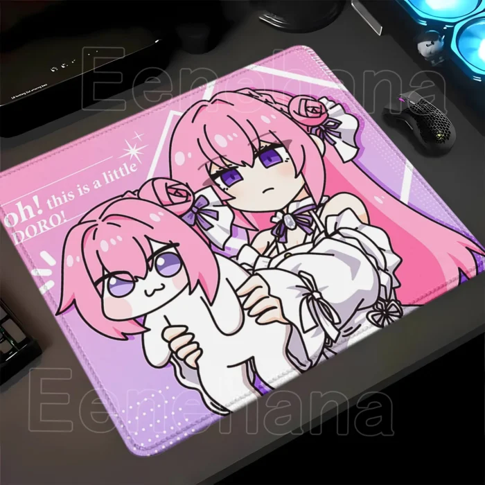 doro Goddess Of Victory NIKKE Small Gaming Mousepad Rubber Keyboard overlock Mouse Pad Game offices Accessories teclado Desk Mat