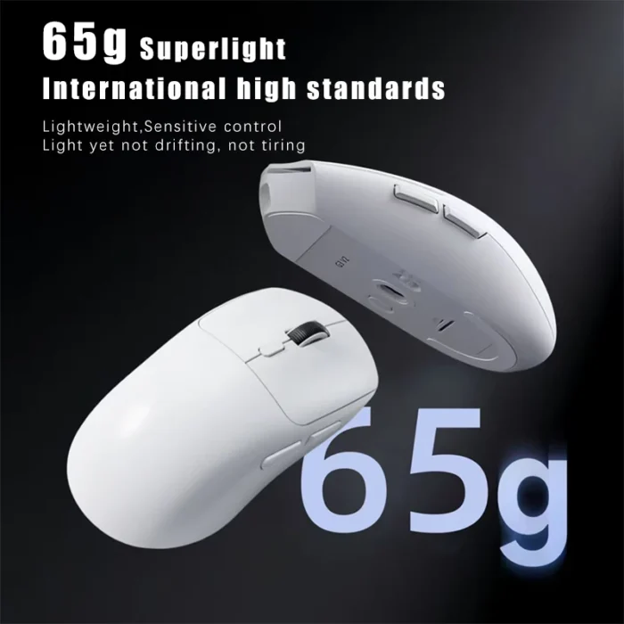 M348 Superlight Mouse Bluetooth 2.4G Wireless Gaming Mouse R1 Flagship Chip Sensor 6400 DPI For Computer Laptop Office Game - Image 4