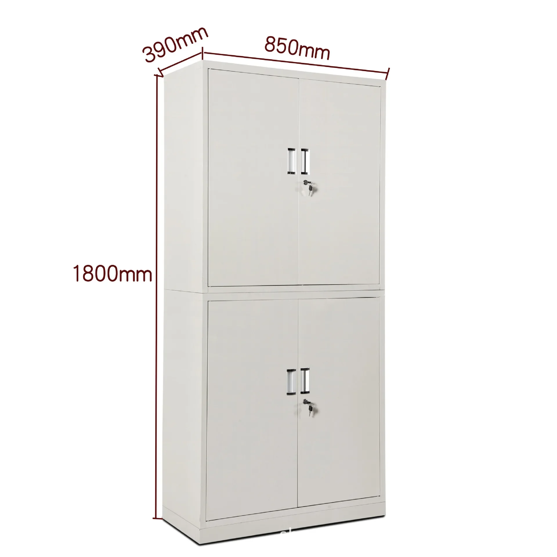 File Iron Cabinet Office Steel Locker Data Cabinet File Five Sections Certificate with Lock Manufacturer - Image 4