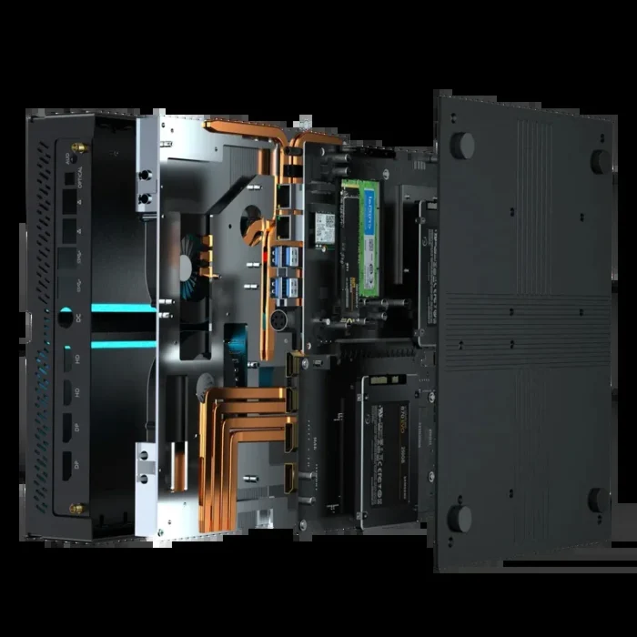 13th I-ntel Core I9-13900F 24 Cores 2 DDR5 Slot Gaming Computer 4USB4.0 2*RJ45 LAN 3DP+HD Mini Desktop Computer SSD/HDD - Image 6