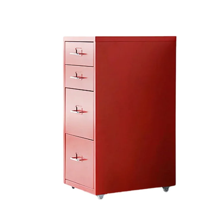 Cream Helmer Storage Drawer Cabinet Simple Multi-layer Drawer Cabinet Modern Simple Locker Under Table Bedroom Cabinet Zero - Image 4
