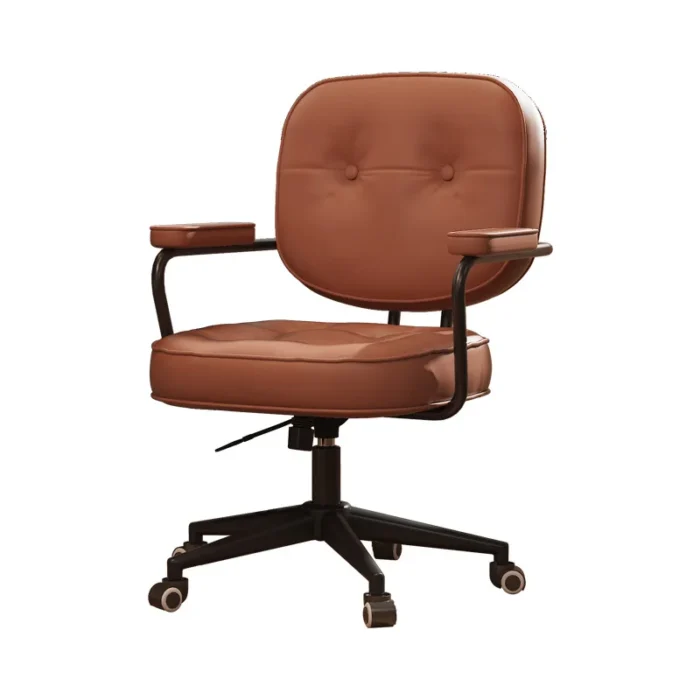 Computer chair Home comfortable light luxury office chair - Image 5