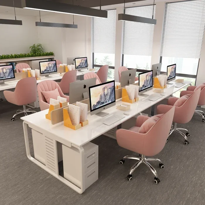 Computer Home Comfortable Sedentary Backrest Leisure Office Chair Cute Female Bedroom Student Desk Rotating Chair - Image 4