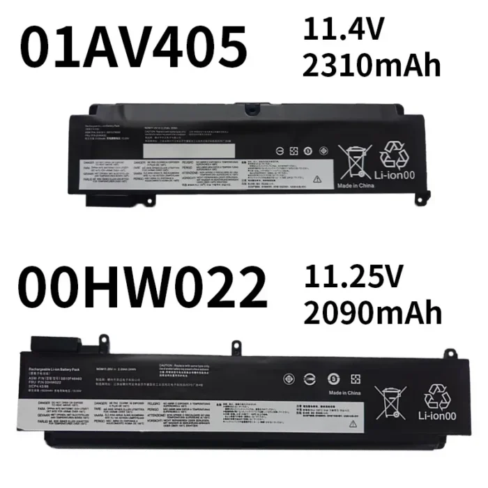 New 01AV405 00HW022 01AV406 01AV408 01AV407 00HW024 00HW025 Laptop Battery For Lenovo ThinkPad T460S T470S 27Wh - Image 2
