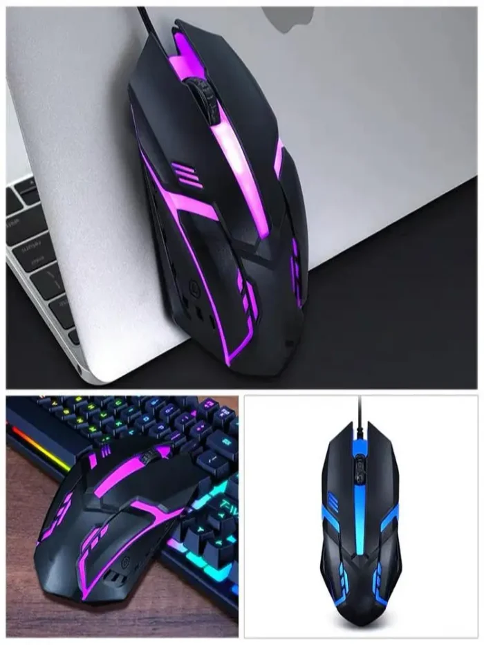 20251 PC ITLY M01 Sports LED Luminous Backlit USB Wired Gaming Mouse for Desktop PC Laptop Office Computer Gaming Mouse - Image 4