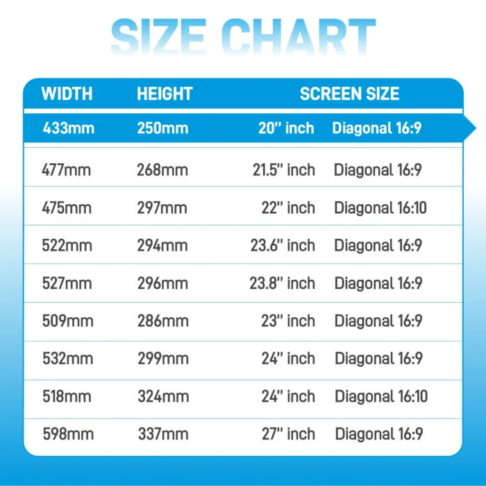 Computer Privacy Screen Protector For Laptop 24 23.8 22 21.5 20 15 inch Widescreen Monitor PC Privacy Filter Anti-spy-peep Film - Image 6