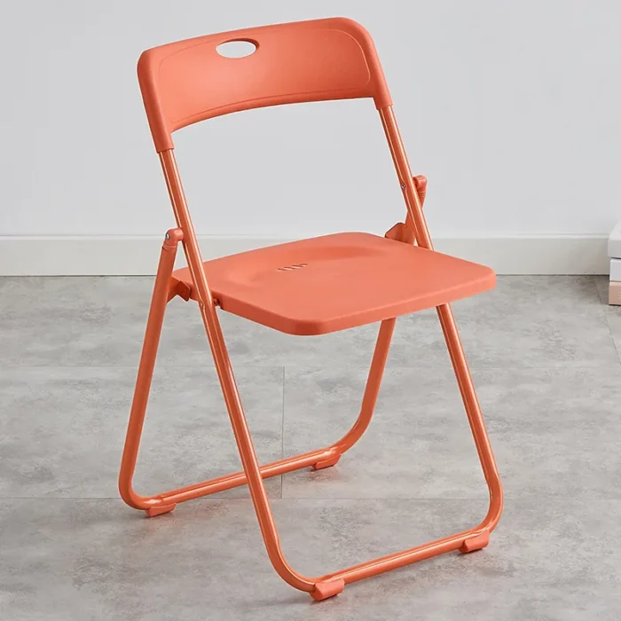 Home Office Conference Chair Wedding Banquet Party Events Chairs White Folding Foldable Chair - Image 3