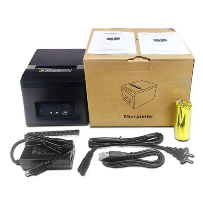 Restaurant takeaway bill 80mm thermal receipt printer USB Network Bluetooth Wifi POS printer compatible with Android IOS Windows - Image 6