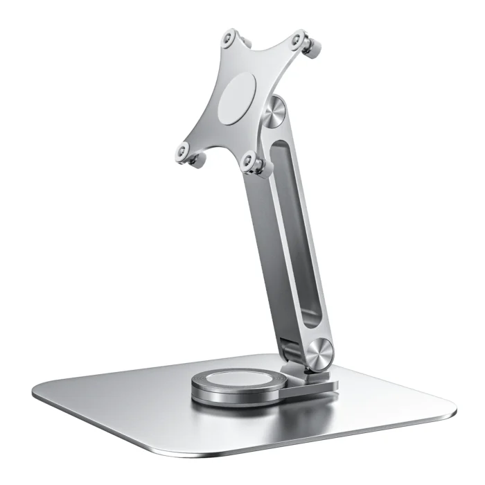 Portable monitor stand aluminum alloy desktop 360 ° rotation, VESA 75x75 suitable for M4 screws 5KG load capacity ultra stable - Image 2