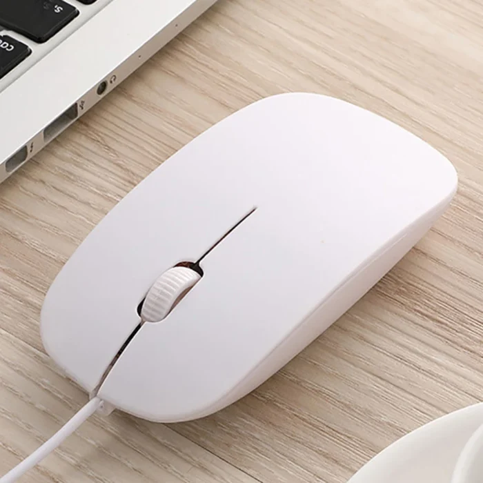 New USB Wired Computer Mouse 1000 DPI Mice Mute Button For Laptop PC Computer Gamer Wired Mouse Gaming Mouse - Image 2