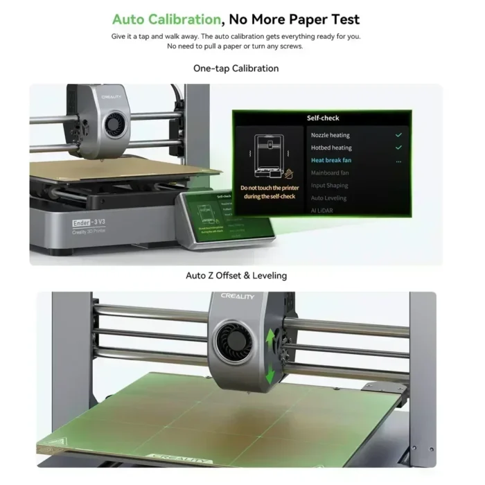 Creality Ender 3V3/PLUS 3D Printer Core XZ Motion 600mm/S Speed Auto Leveling 220*220*250mm AutoLeveling All-Metal Build Printer - Image 2