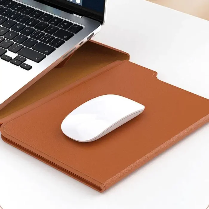 Laptop Sleeve for Macbook Air 13 Case 11 13.3 15.4 Retina Unisex Waterproof Letters Sleeve Envelope Leather Laptop Sleeve Pouch - Image 5