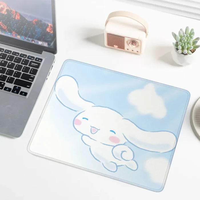 Cinnamoroll Sanrio Mausepad Computer Mouse Pad Gaming Pc Accessories Cute Small Gamer Cabinet Keyboard Mat on the Table Deskmat - Image 5