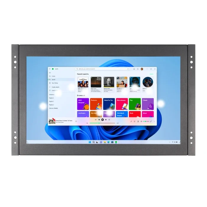 Zhixianda 15.6 Inch 1920*1080 Industrial Grade Touch Screen Monitor IPS VASE Wall Mount With HDMI VGA USB For Kiosk/CNC/Factory - Image 2