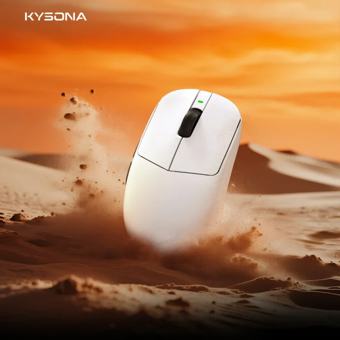 KYSONA Mercury SE Gaming Mouse PAW 3311 40g Ultra Lightweight Tri-Mode Wired RGB Charging Dock 24000 DPI Ergonomic Pro Gamer - Image 6