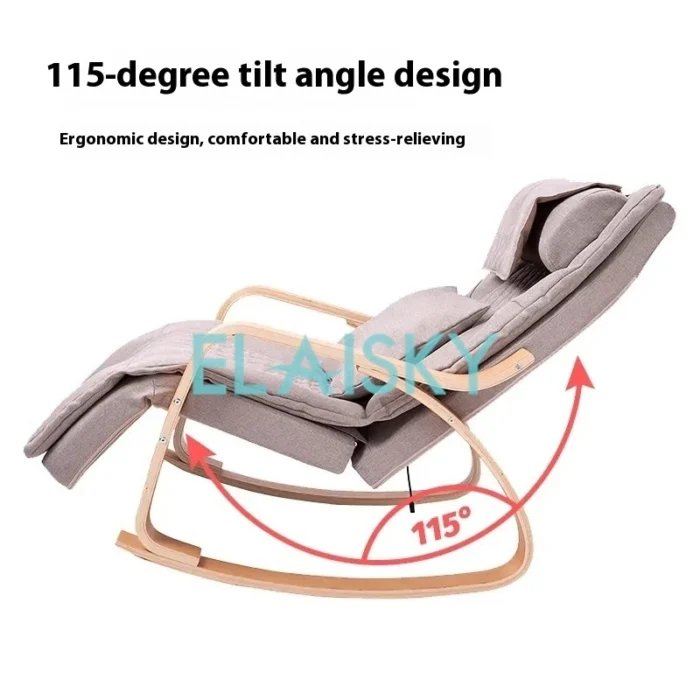 Swing Chair Home Small Electric Massage Sofa Automatic Office Lunch Break Intelligent Massager Full Body Massage Chair for Relax - Image 3