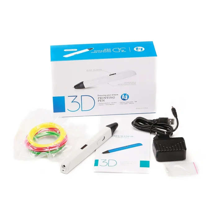 Hot Selling RP800A 3D Pen Scribble Pen OLED Display 3D Printing Pen With PLA Filament For Doodling Making Christmas Presents - Image 4