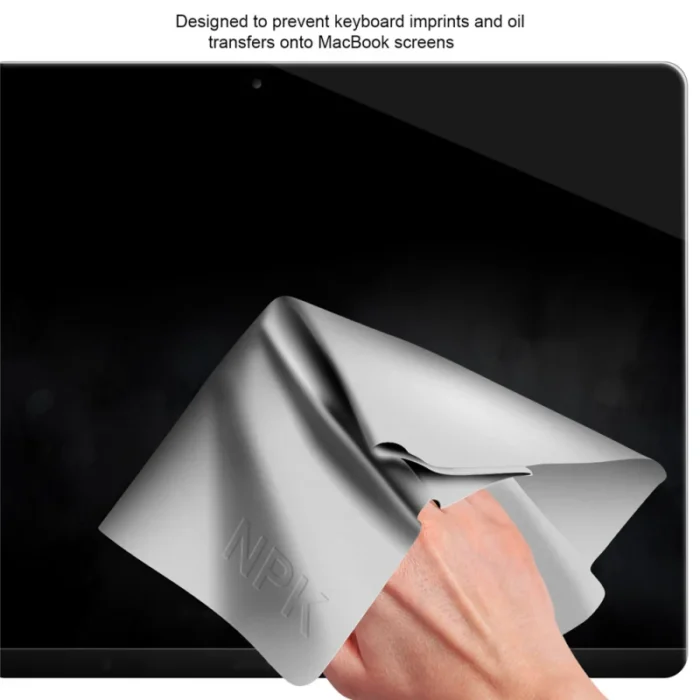 Notebook Protective Palm Keyboard Blanket Cover Microfiber Dustproof Film Laptop Screen Cleaning Cloth Macbook Pro 13/15/16 Inch - Image 4