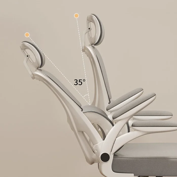 Modern Simple Computer Chairs Nordic Comfortable Ergonomic Study Work Office Chairs Backrest Office Furniture Cadeira FYOC - Image 3