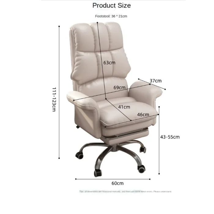 IHome Computer Chair Office Chair Gaming Chair Back Lift Swivel Chair Comfortable Sedentary Boss Chair Sofa Seat New Hot 2025 - Image 5