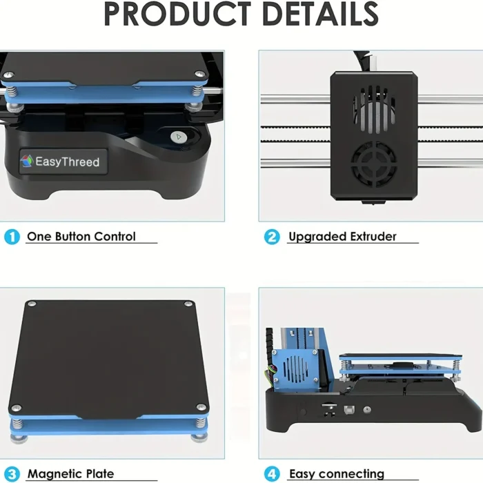Mini 3D Printer Kit DIY Machine FDM Inprimante 3d for Kids Gift Toys Models Designers - Image 6