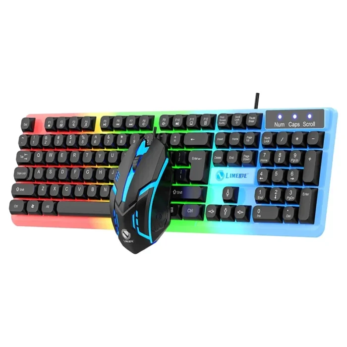 NG GTX350 Gaming Keyboard Mouse Combos Computer Laptop Backlight Gamer Kit LED Wired Usb Keyboard GTX350 Set-Black - Image 5