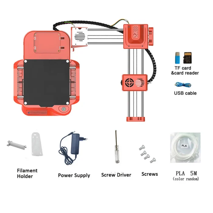 Easythreed 3D Printer K9 Easy To Use One-click Print Mainboard With Magnetic Build Platform Desktop Mini Printer K7 For Beginner - Image 6