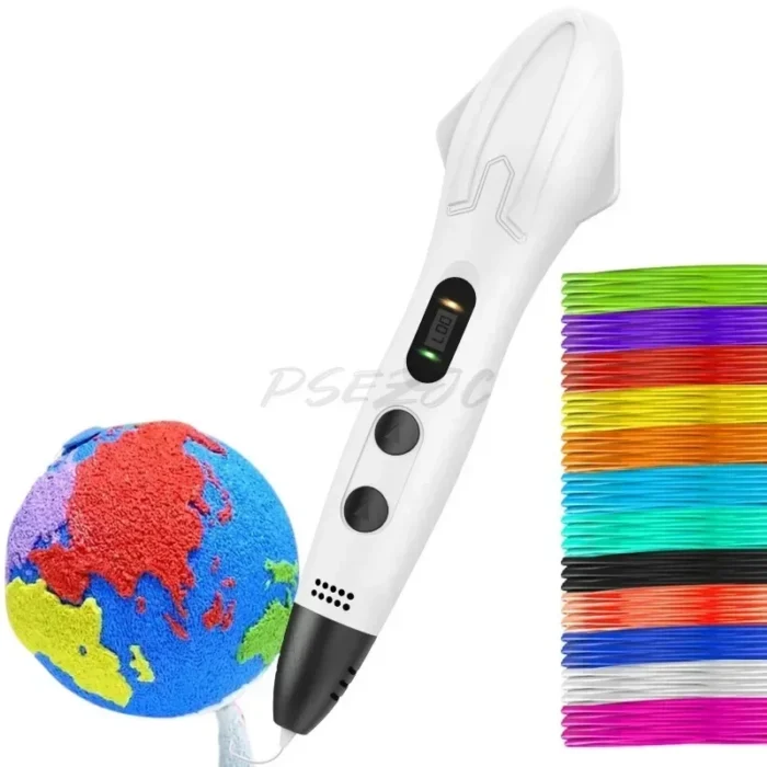 3D Printing Pen High-temperature Version Graffiti Pen Toy Birthday Gift Set Environmentally Friendly Easy To Operate - Image 5