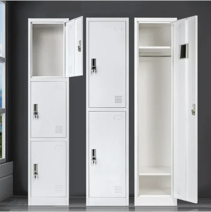 for Guangzhou Factory Hot Sale Modern Design Single 1/2/3/4/5 Door Metal Staff Employee Lockers Workers Living Room Storage - Image 2