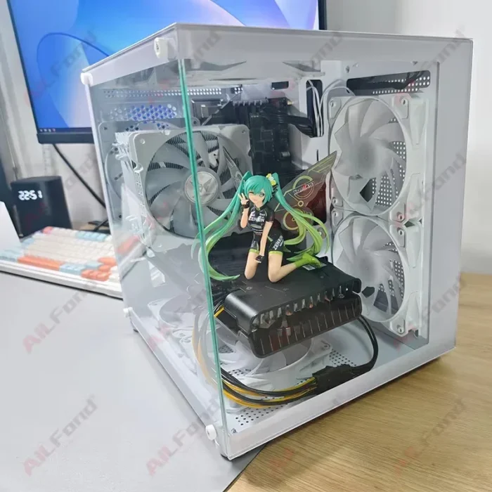 High Performance i5 12400 with 580 Gamer Gaming Pc Computers Desktop All in One Gaming Pc Desktop Computer H610m motherboard - Image 4